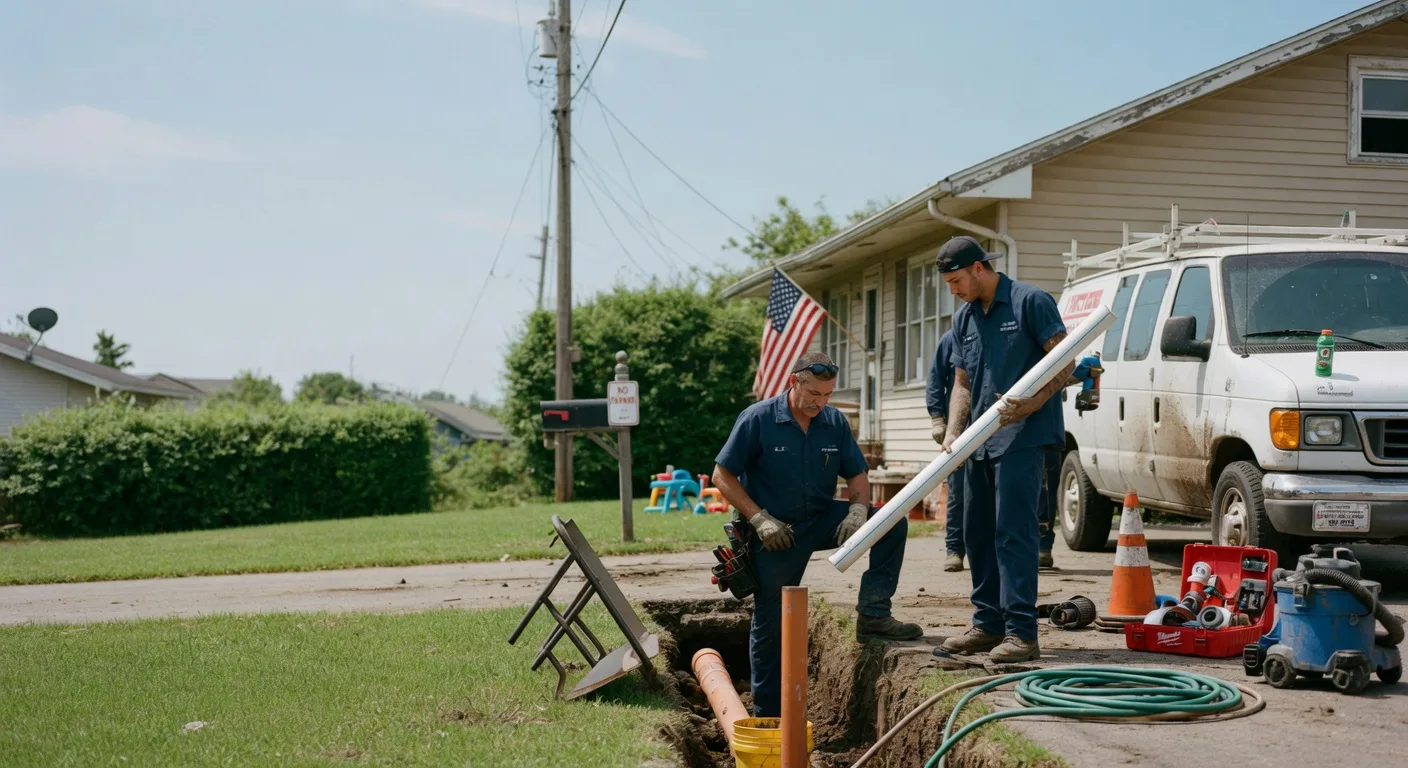 Drain Cleaning in Gilliam, LA near me